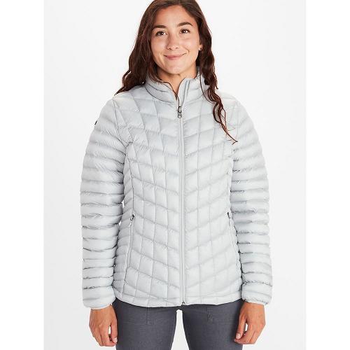 Marmot Featherless Jackets - Womens Down Jacket White CA1523964 Canada